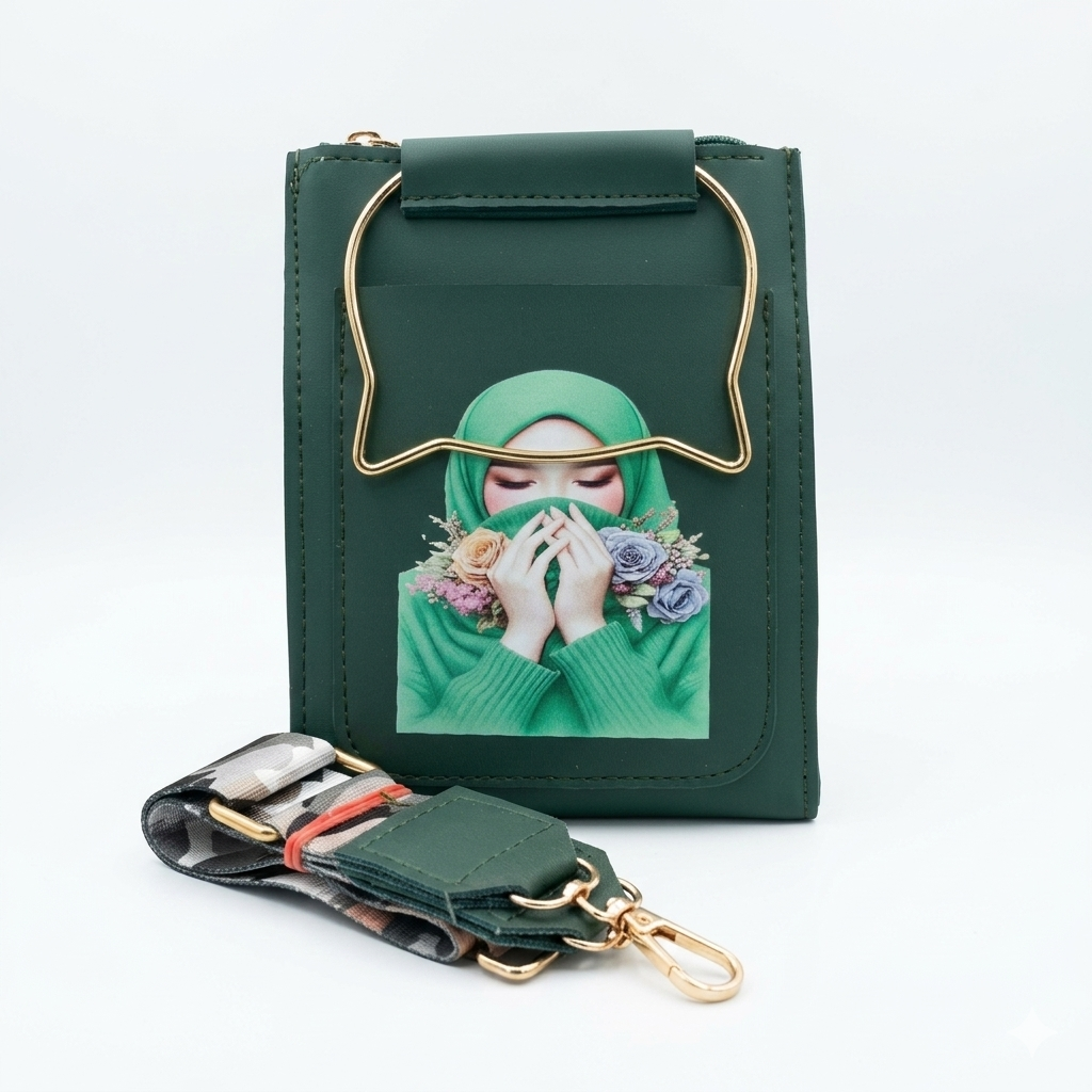 The Botanical Portrait Crossbody Bag