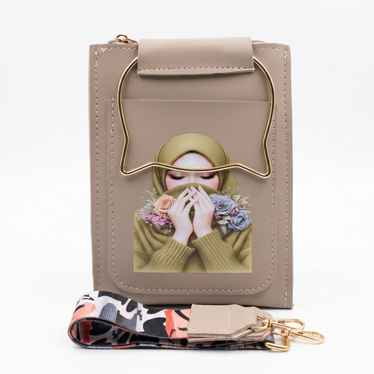 The Botanical Portrait Crossbody Bag