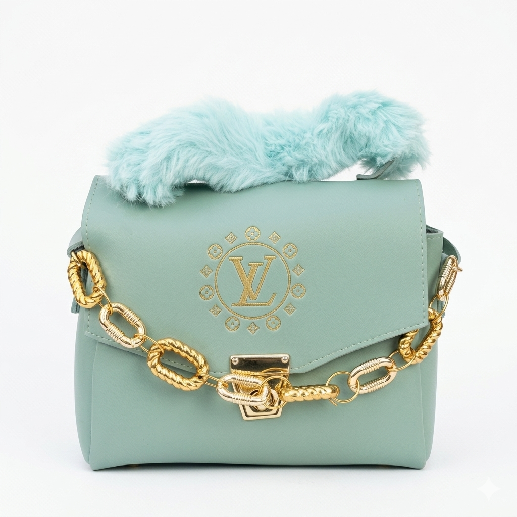 The Heritage Plush Top-Handle Satchel