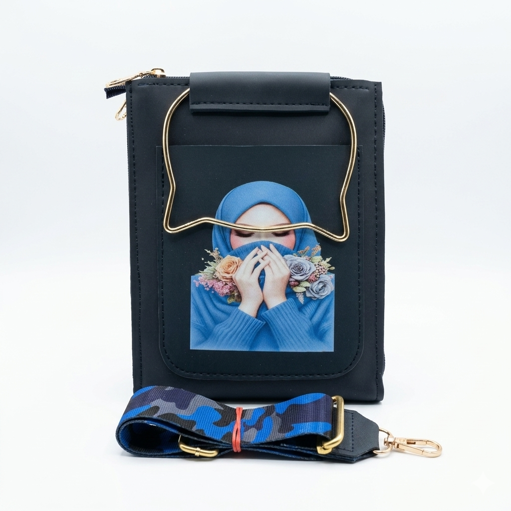 The Botanical Portrait Crossbody Bag