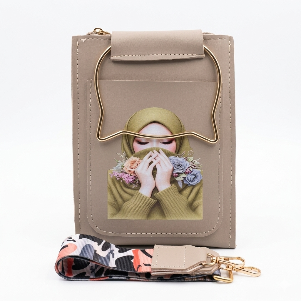 The Botanical Portrait Crossbody Bag