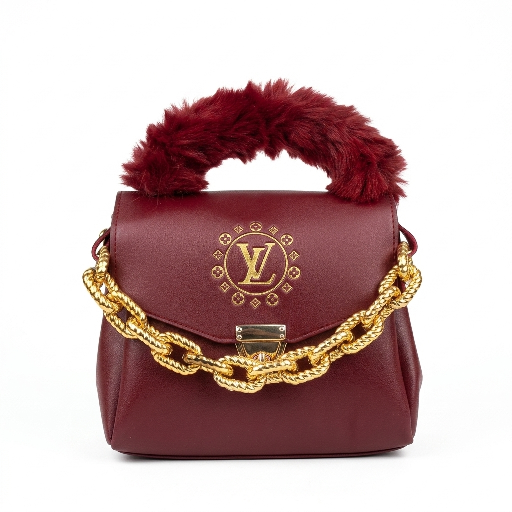 The Heritage Plush Top-Handle Satchel
